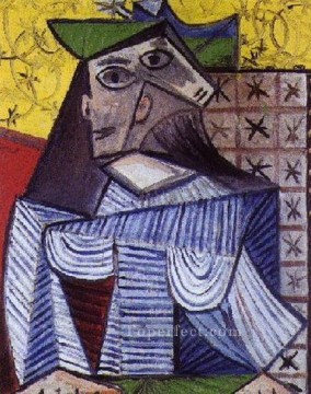 Busto de Mujer Retrato Dora Maar 1941 cubismo Pablo Picasso Pinturas al óleo